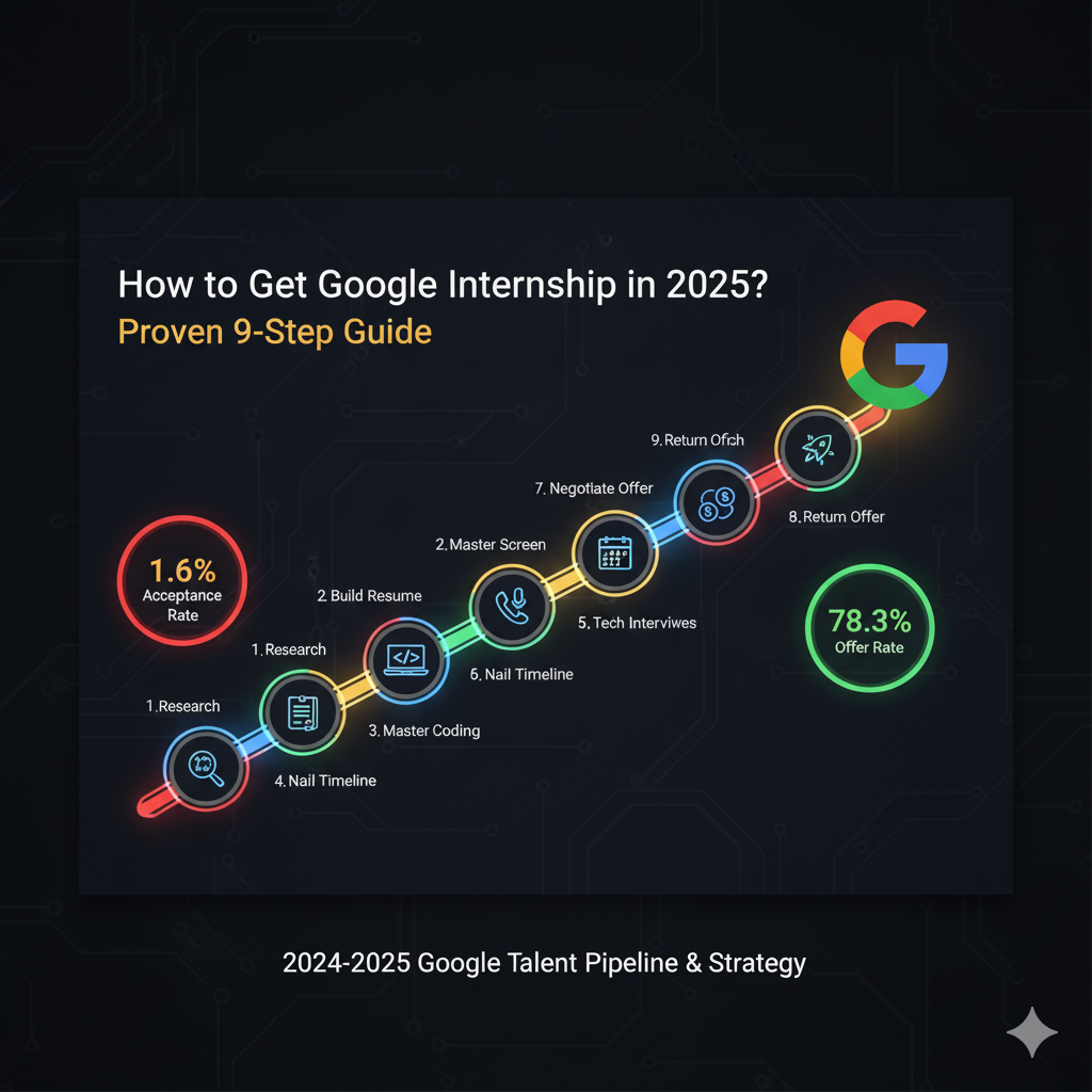 How to Get Google Internship in 2025? Proven 9-Step Guide 
