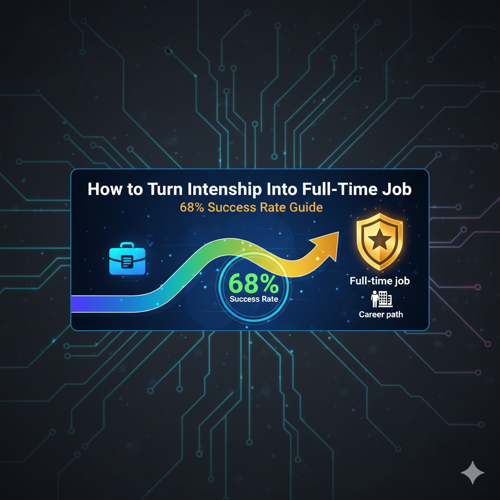 How to Turn Internship Into Full-Time Job: 68% Success Rate Guide