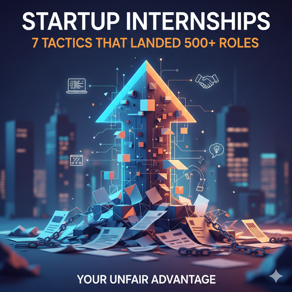 How to Get an Internship at a Startup: 7 Tactics That Landed 500+ Students Roles