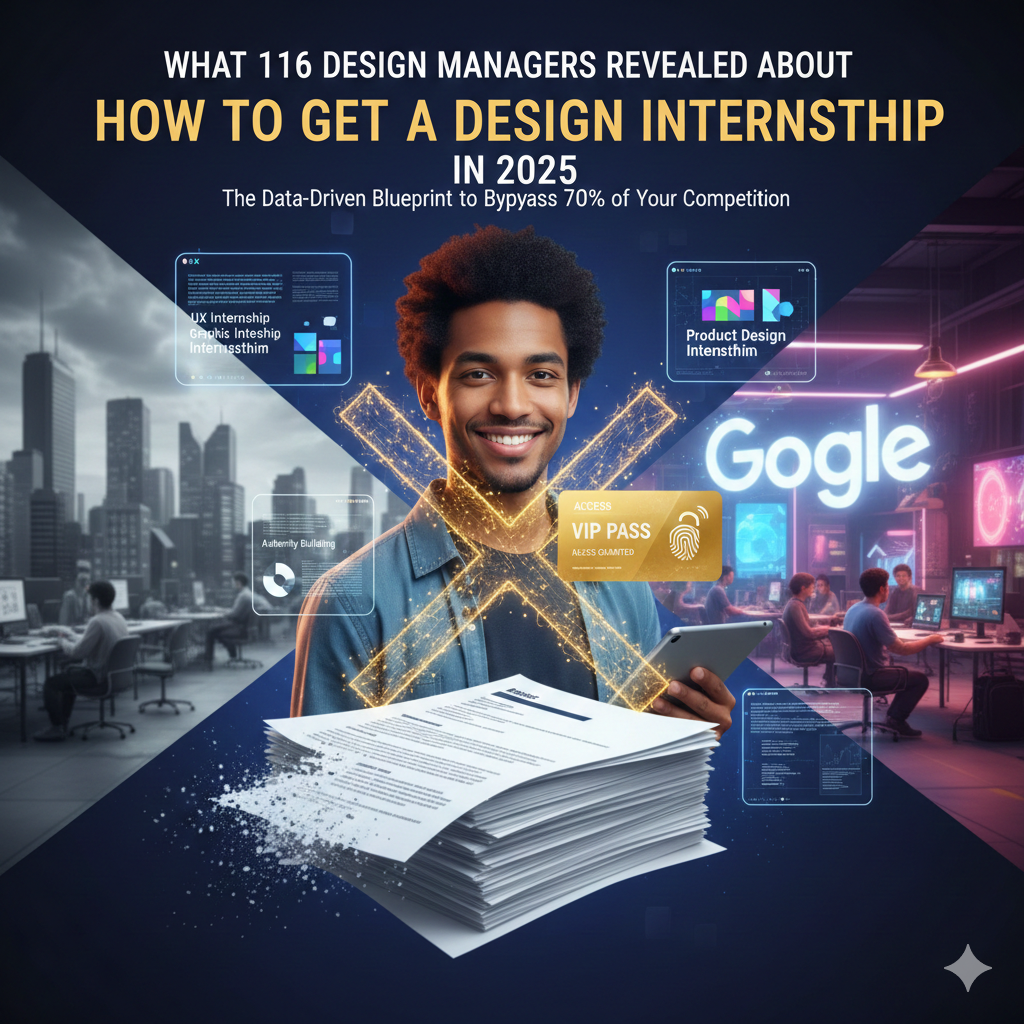What 116 Design Managers Revealed About How to Get a Design Internship in 2025