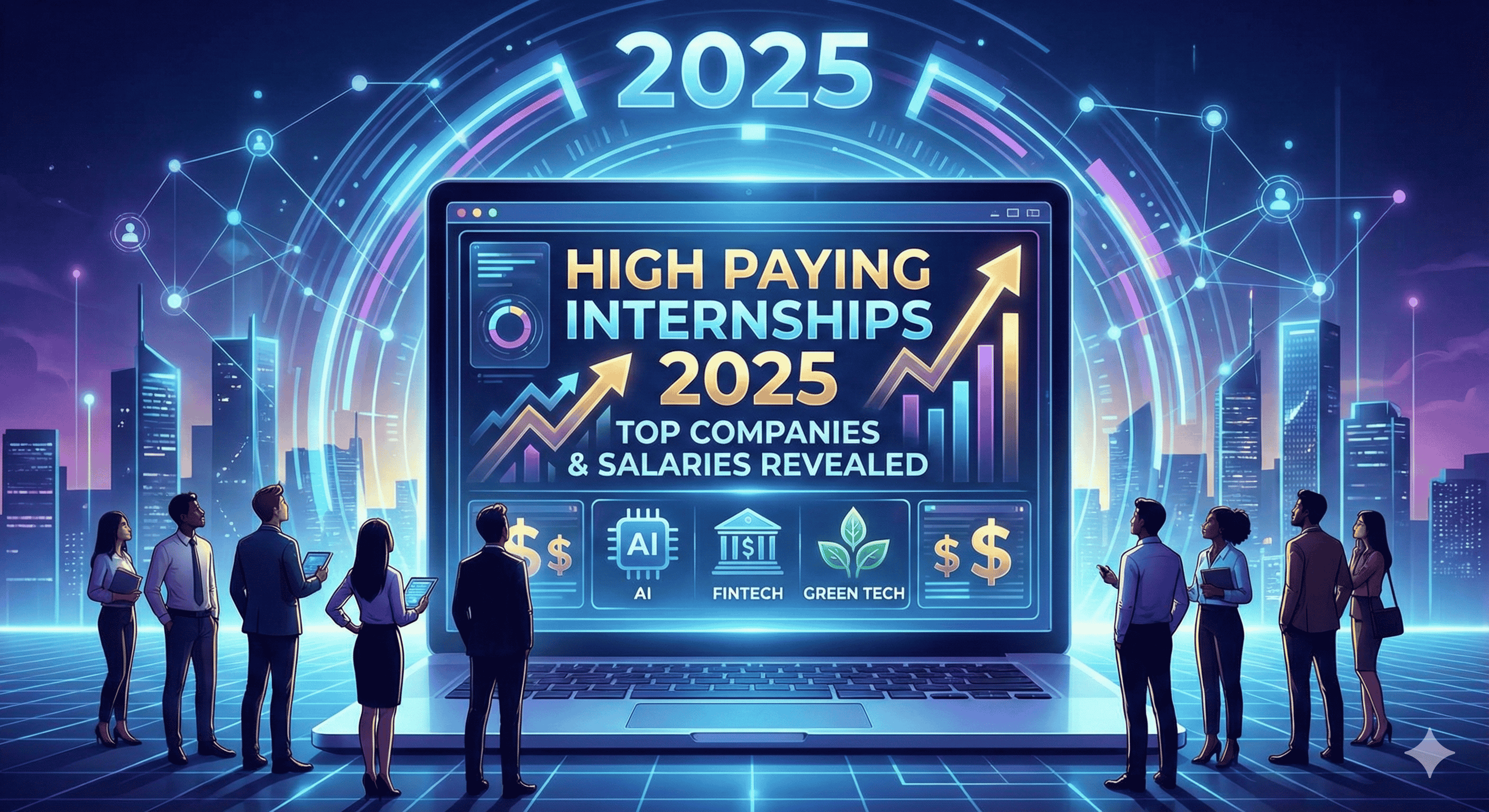 High Paying Internships 2025: Top Companies & Salaries Revealed