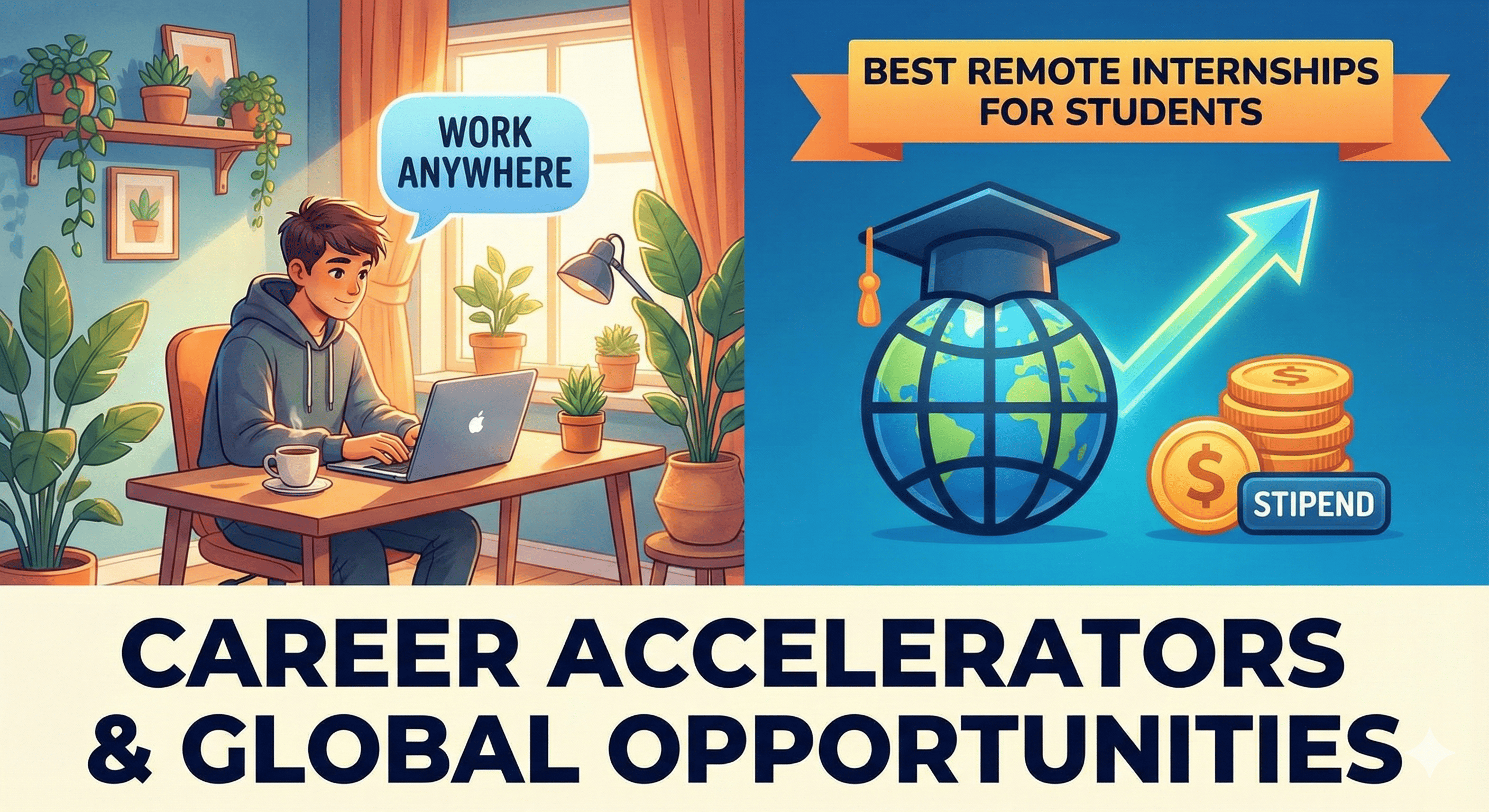 Best Remote Internships for Students: Work Anywhere & Earn Stipends