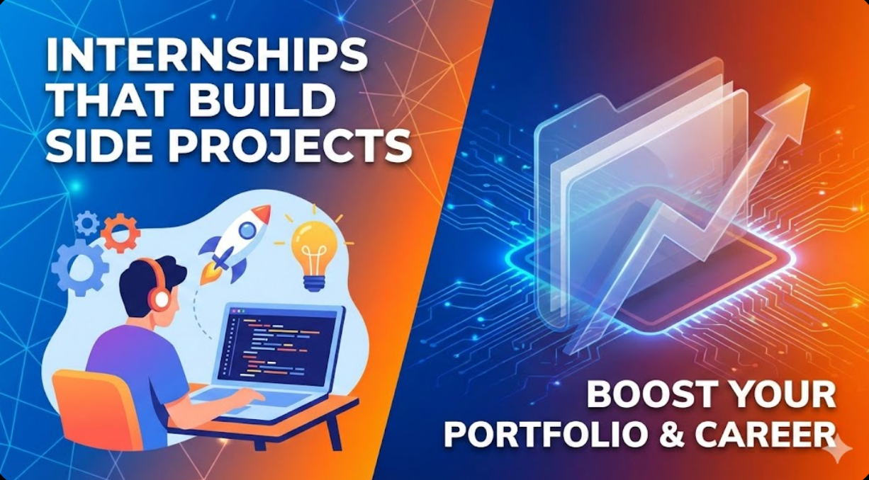 Internships That Help You Build Side Projects – Boost Your Portfolio & Career